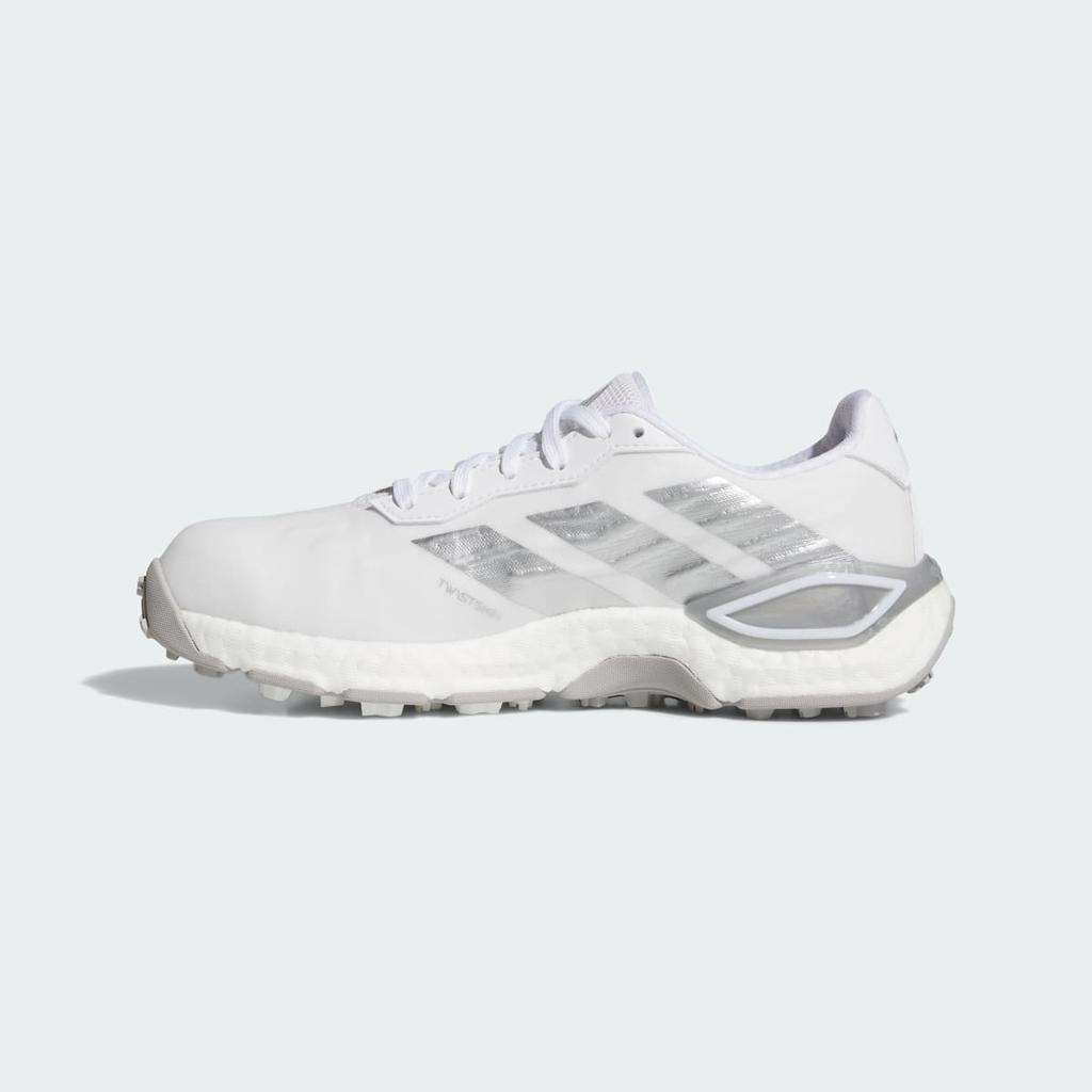 adidas WOMEN'S CODECHAOS 27 SPIKELESS GOLF KI1389 Women's Performance Sports Shoes Cloud White / Silver Metallic / Grey Two
