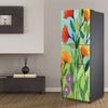 DIY Nature Landscape Fridge Wallpaper Vinyl Sticker 3D Forest Flower Refrigerator Decal Self-adhesive Kitchen Home Renovation Mural Poster Art Film