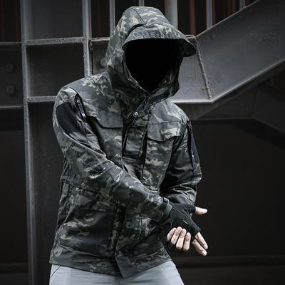 Spring Autumn Winter Men Outdoor Jackets Camouflage Hooded Coats Waterproof Windproof Windbreakers