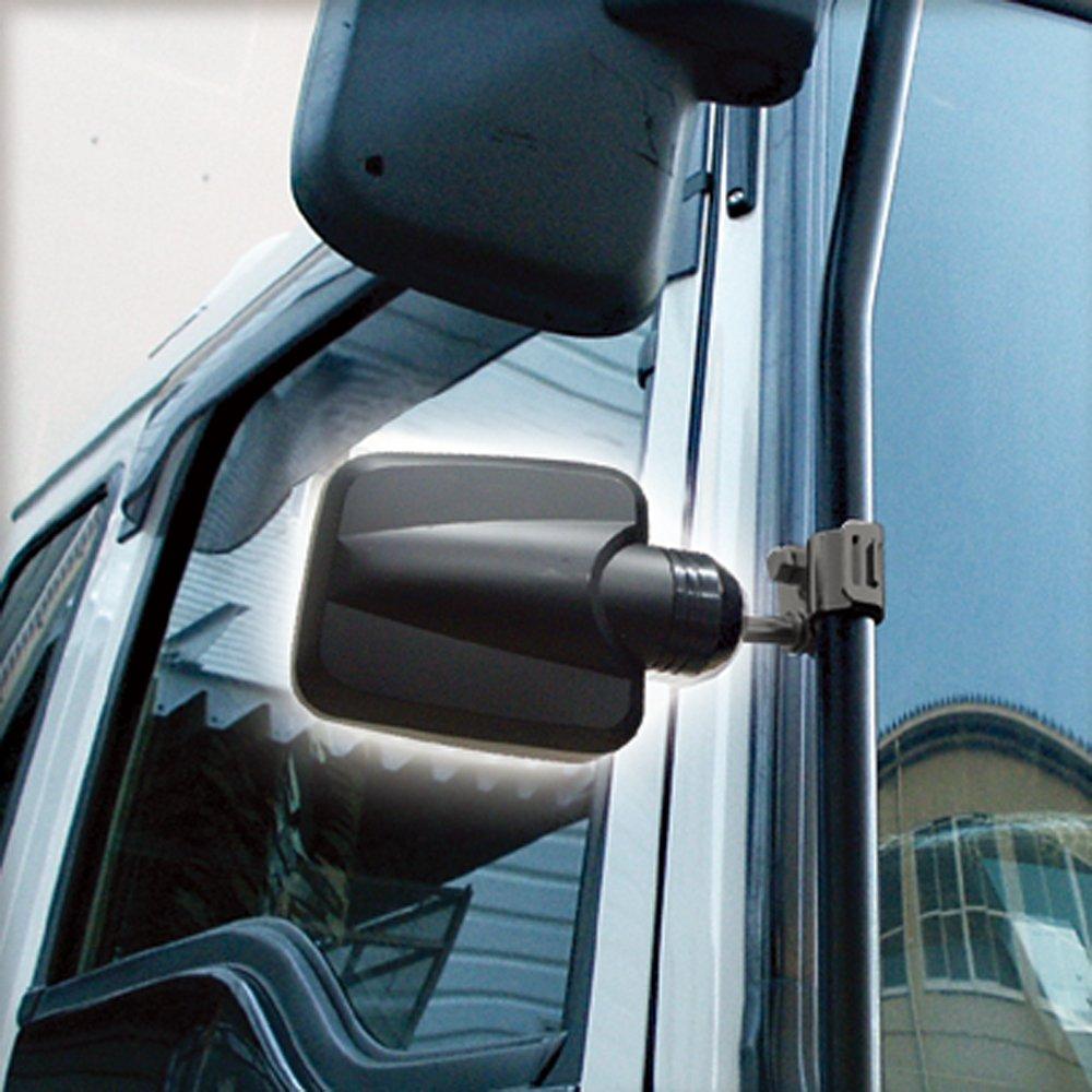 Tsuchiya YAC Cruising Mirror 2 SG2000 Stay Set Black CV-307