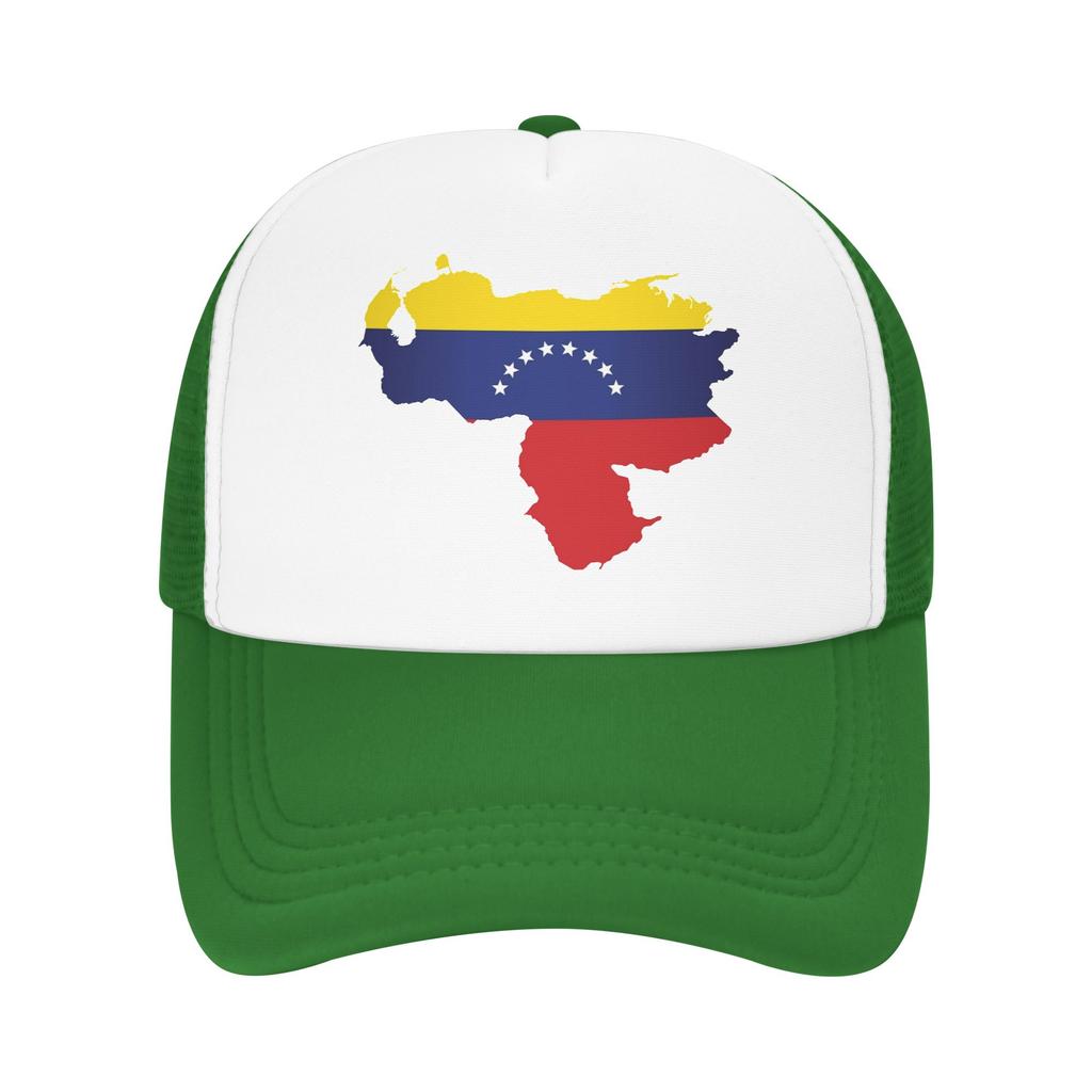Venezuela Map Trucker Cap Adult HipHop Venezuelan Hats Trucker Hat Sports Cap Breathable Mesh Baseball Caps