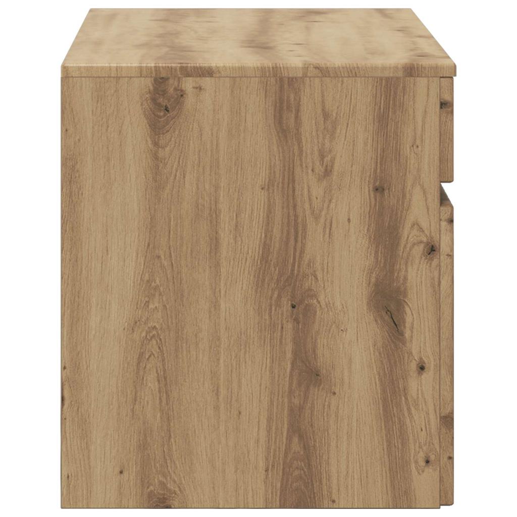 Wall Mounted Bathroom Cabinet Artisan Oak