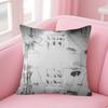 Rapper 2Hollis Star Album Double-Sided Printed Pillow Cover Short Plush Suitable Living Rooms Bedrooms Sofas Throw Cushion Cover