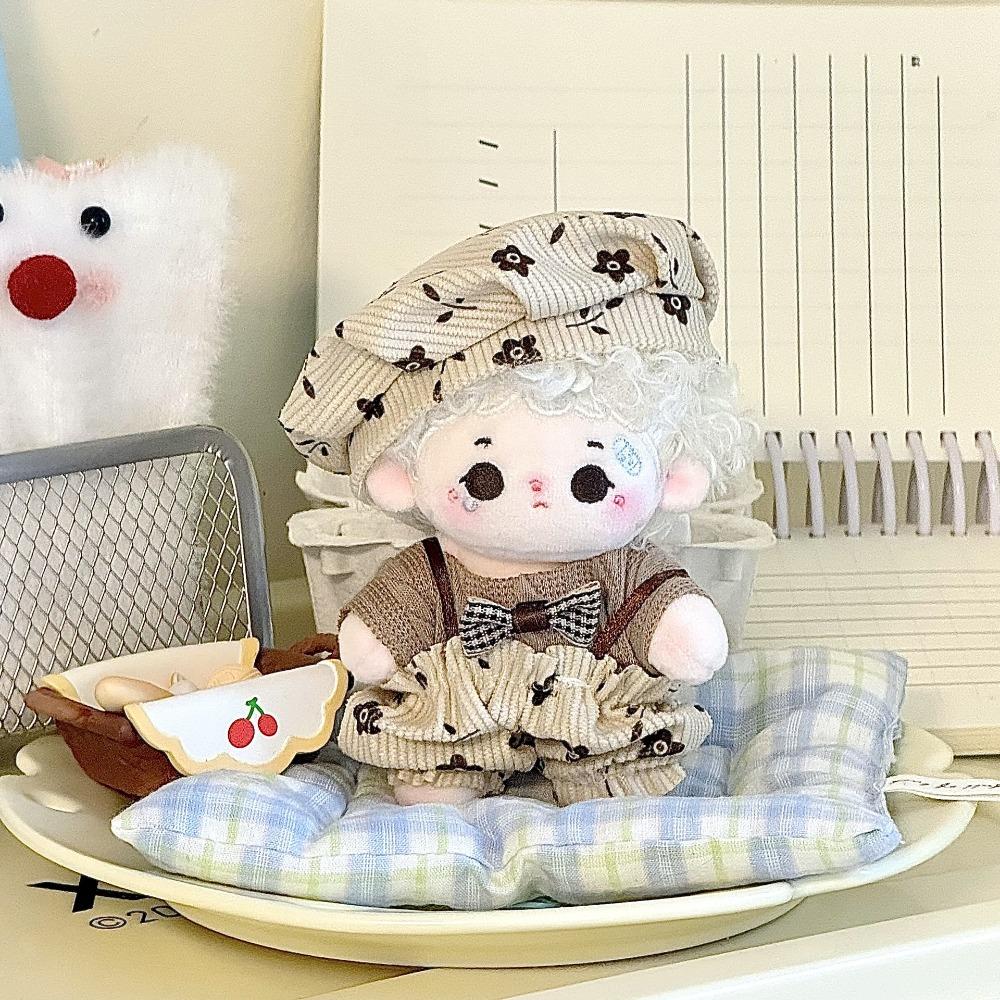 Handmade 10cm Doll Skirt DIY Doll Dress Up Fashion Doll Clothes  Cotton Doll