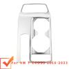 For Volkswagen VW T-Cross 2018-2026 2026 2026 LHD Center Water Cup Holder Panel Decorative Frame Cover Trim Sticker Steel Acc.