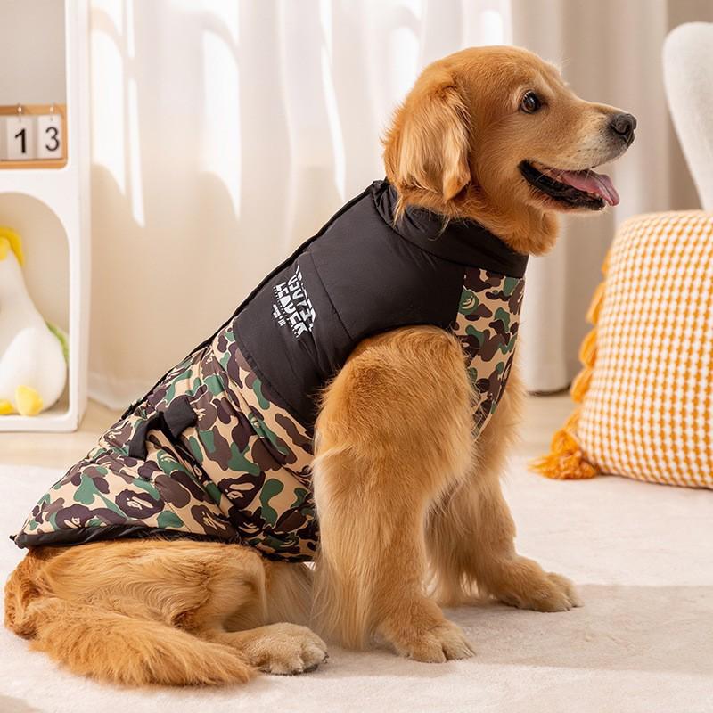 Haine Călduroase de Toamnă și Iarnă pentru Câini Mari și Mijlocii - Potrivite pentru Golden Retrievers, Border Collies, Huskies, Îmbrăcăminte pentru Animale de Companie cu Două Picioare