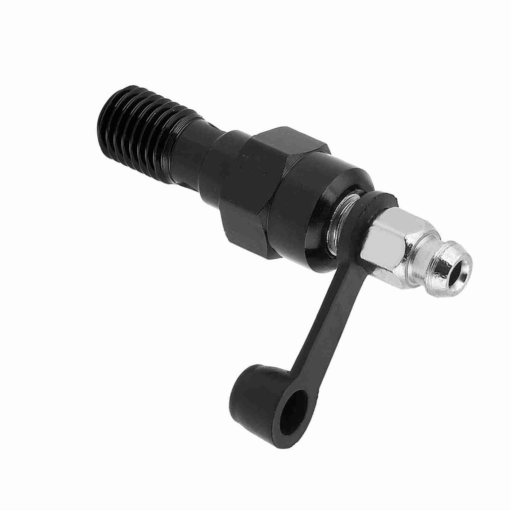 M10x1.25mm Cilindro Maestro de Freno de Motocicleta Pinza Tornillo de Purga Pezón Banjo Polvo Azul