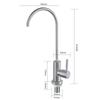 Huangchao QHYY 304 Stainless Steel Water Purifier Faucet