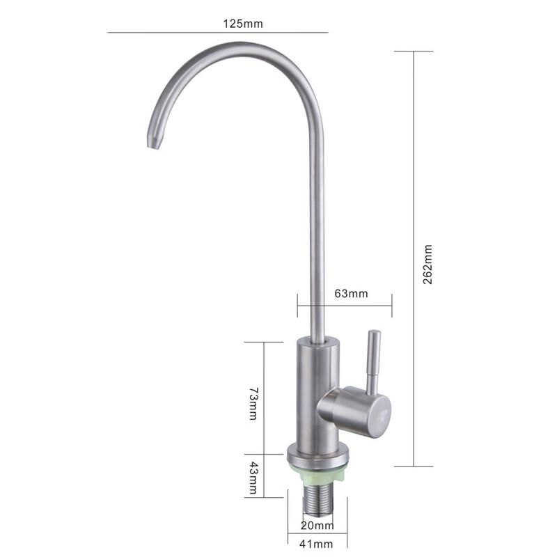 Huangchao 304 Stainless Steel Water Purifier Faucet