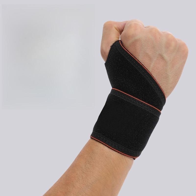 

Sports and Fitness Wristband Badminton Tendon Sheath Strength Lifting Sweat Absorption Wrist Protection Wrist Strain Basketball Wristband оранжевый
