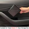 For Tesla Model 3/Y Car Trunk Door Side Storage Box Cover Left Right Interior Storage Box Modification Accessories