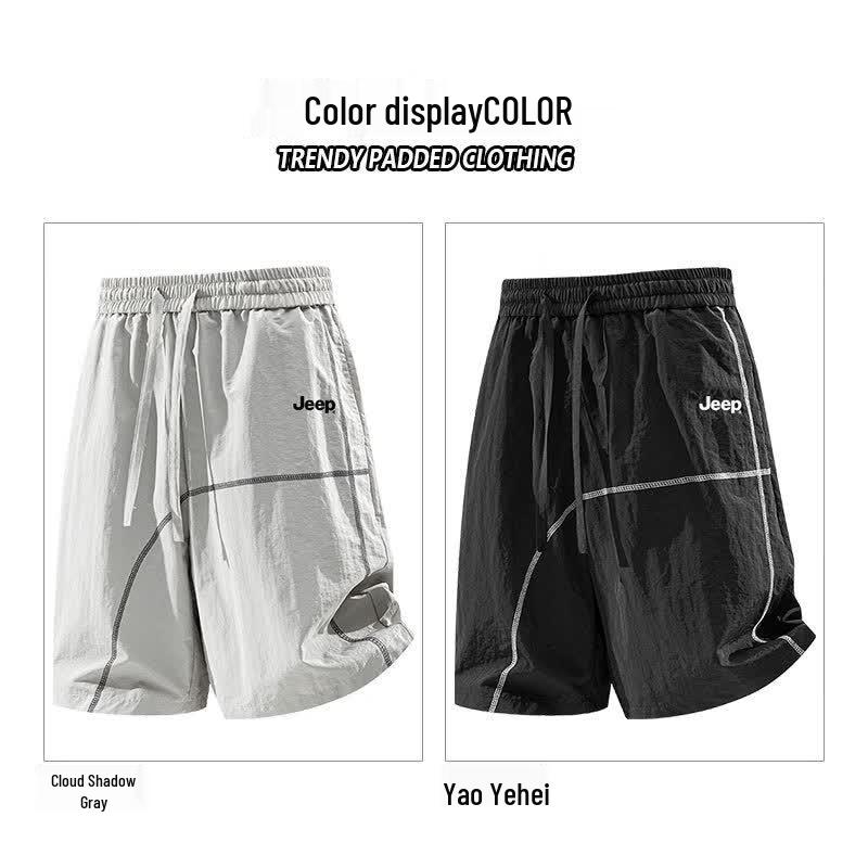 Jeep Men's Lightweight Breathable Casual Shorts