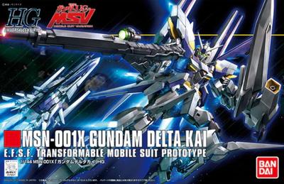 HGUC Gundam Delta Kai Suit Gundam UC 1/144 MSN-001X (MSV mobile)