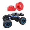 4PCS Mini RC Car Wheel Hex Adapter 12 To 17 for HSP 110 Electric Road Vehicle Truck (red)