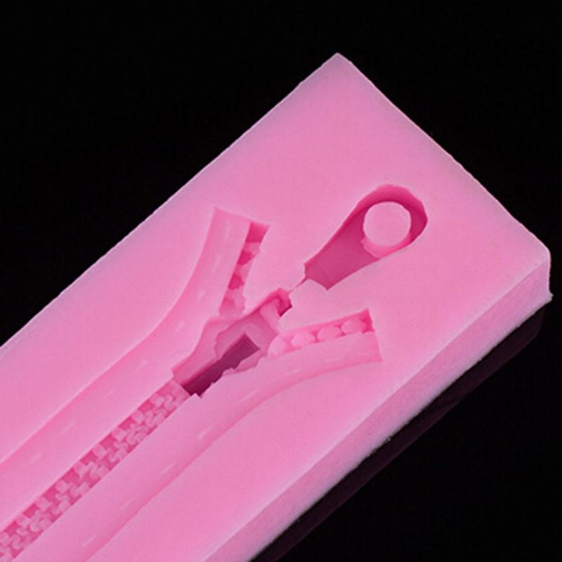 Zip Zip Silikonová Forma na Zdobení Dortů Fondánu Topper Čokoládová Pečicí Forma