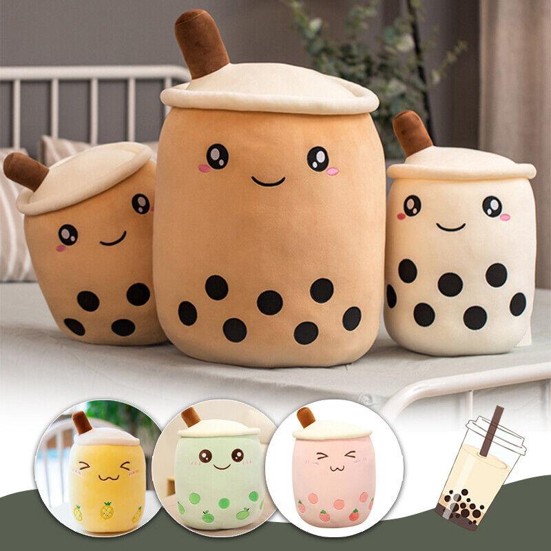 Tea Bubble 24355070cm Boba Cup Soft Stuffed Plush Pillow Cushion Kawaii Cute