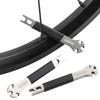 1Pc Triple Bicycle Spoke Wrench For 3.3 3.4 3.5mm Spoke Nipples Bicycle Wheels Spokes Tension Adjust Tool Bike Repair Remover