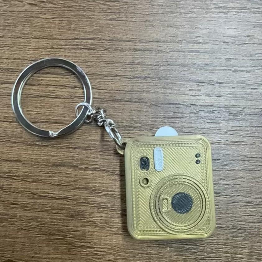 3D Printed Photo Keychain Mini Picture Frame Keyring Bag Charm Custom Picture Insert Gift for Teens Friends