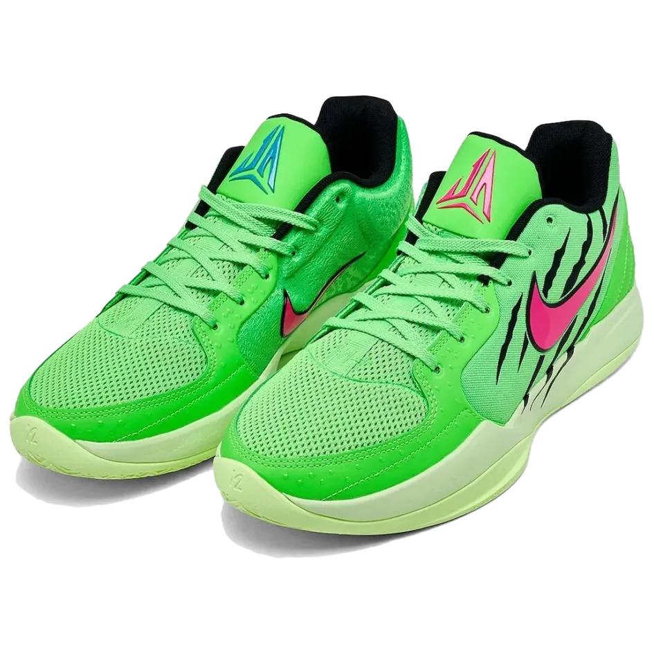 Nike Ja 2 Scratch - NY vs. NY Herren Sneaker Grün Green-Strike Hyper-Pink IB8235-300