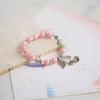 Jingdezhen ceramic bracelet batch goods, national style girls small fresh pink flower bracelet, versatile new Chinese bracelet.