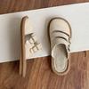 Half Support Sandals for Women Slippers American Solid Color All-in-one Wearing Lazy Fashion Simple Explosive Slippers 2025