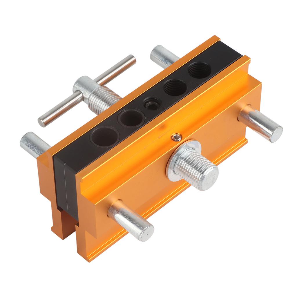 Self Centering Dowelling Jig Aluminum Alloy Drilling Guide Bushings Set Wood Puncher Locator 64mm