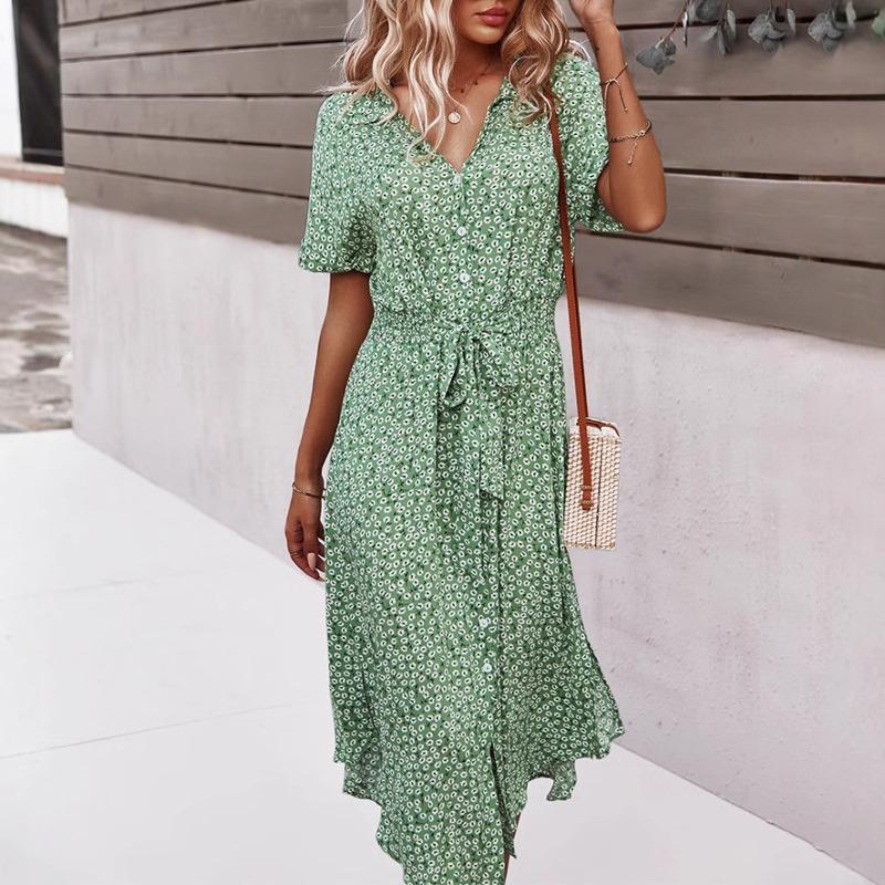 Dress Wish Casual Holiday Style Sexy Big Swing Dress a Lot of Stock