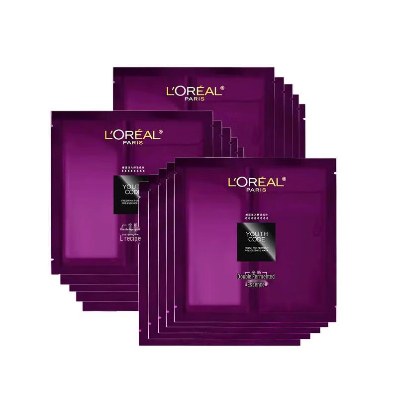 

L Oréal Youth Code Black Essence Sheet Mask