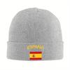 Spain Spanish Flag Beanie Hats Knitting Hat Outdoor Sport Elastic Adult Unisex Caps Autumn Winter Printed Cool Bonnet Hats