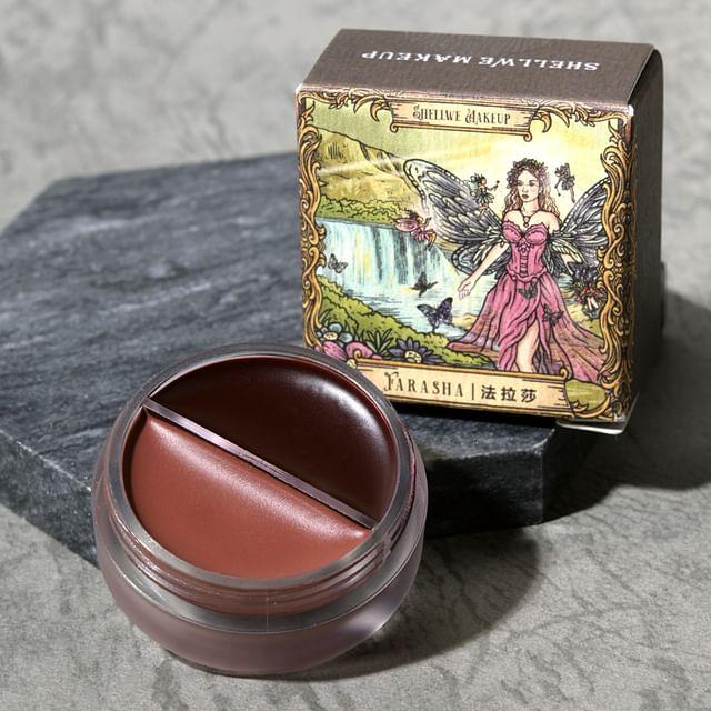SHELLWE MAKEUP - Farasha Бабочка Фея Дуэт Грязь для Губ Румяна - 3 Цвета #03 FAYE - 5.2g