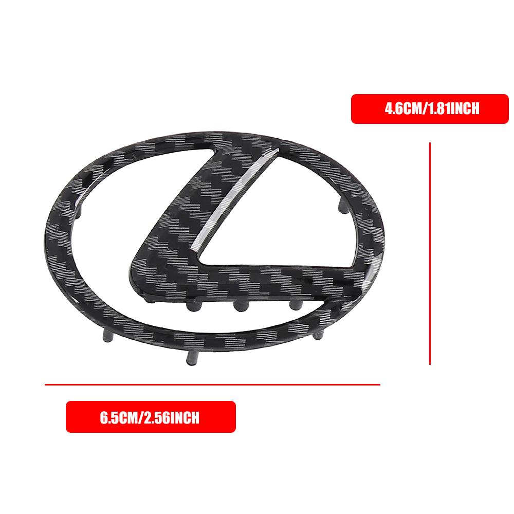 Car Steering Wheel Center Logo Emblem For Lexus ES300 RX330 RX300 GS300 IS250 IS200 CT200h IS300 NX RX LX GX GS Auto Accessories