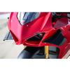2 × Universal Motorcycle Side Winglets Wind Fin Spoiler Trim Cover Air Deflector