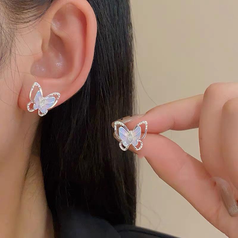 925 Sterling Silver Women's Ear Piercing Earrings - Versatile Cartilage Studs for Comfortable Sleeping
