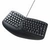 Sanwa Supply Ergonomic Keyboard Wired USB Connection Membrane Japanese 109A Layout SKB-ERG3BK