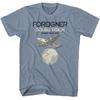 Foreigner Double Vision Indigo Heather Music Shirt