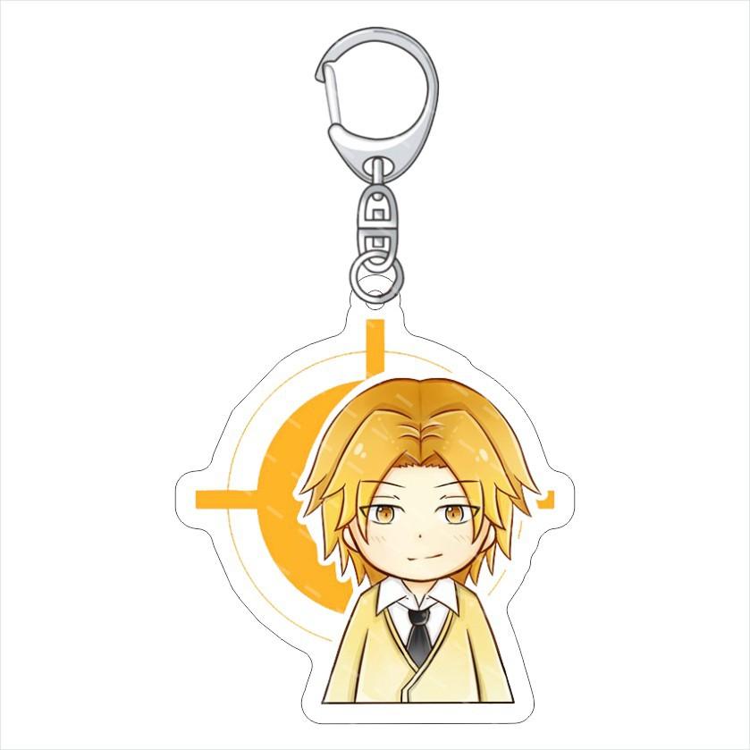Anime Assassination Classroom Korosensei Keychain Cosplay Accessories Key Chain Pendant Cartoon Badge Fans Gifts