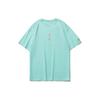 Li-Ning X Disney Joint Fashion Series Themed Print Loose-Fit Sport Round Neck Short Sleeve T-Shirt Men Tops Light-Blue AHSR205-2