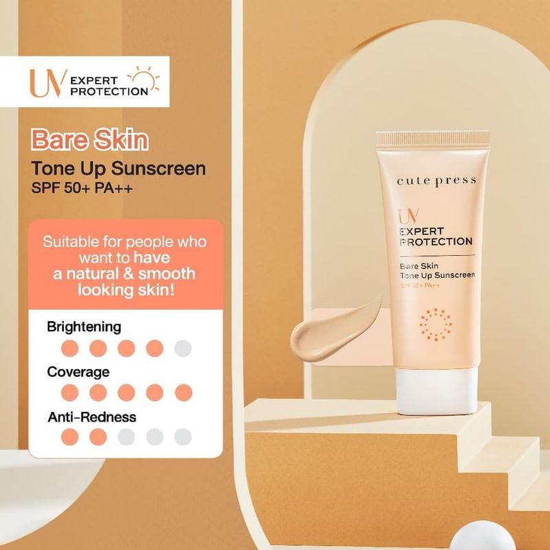 Cute Press - UV Expert Protection Tone Up Sonnencreme LSF 50+ PA++