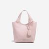 Unique Spring-summer Date Pink Handbag, Sweet Style Crossbody Bag, Simple Commuter Tote Bag, Basket Bag, Bucket Bag