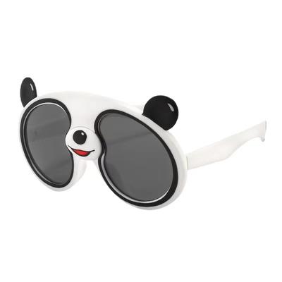 Cute Children's Sunglasses Cartoon Panda Shape Polarized Sunglasses Trend Kid's Glasses Face Decor Children's Day Gift Lentes