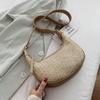 Designer Woven Straw Bag Bohemian Crossbody Hobo Bag Trendy Single Shoulder Bag  Ladies/Girls