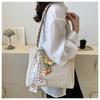 Summer Rattan Woven Tote Bag Large Capacity Casual Handbag for Women 2026 New Fashion CLE