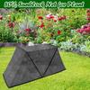 Foldable Plant Shade Tent Sun Shade Cloth with Stakes Raised Garden Bed Cover UV Resistant Sunblock Shade Net for Outdoor Plants