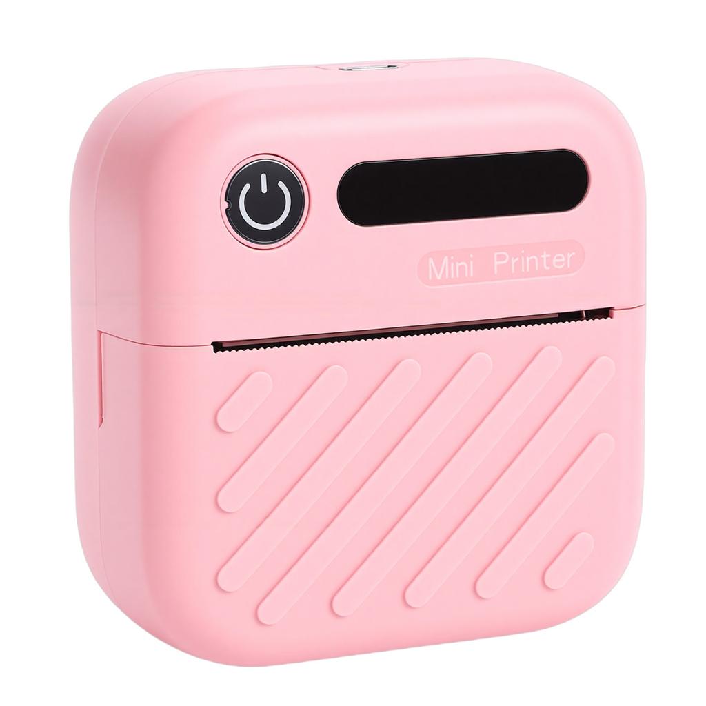 Thermal Sticker Printer 200DPI APP Control Portable Inkless Bluetooth Sticker Maker for Study Notes Labels