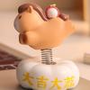 Shakable Zodiac Pony Ornament Resin Horse Car Decoration Ornament  Car Decoration