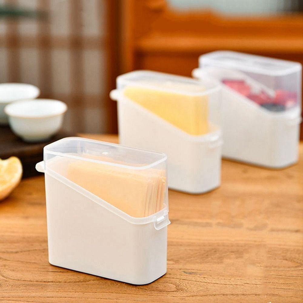 2Pcs Leakproof Coffee Tea Bag Storage Box Plastic Food Storage Container Cheese Keeper Dormitory