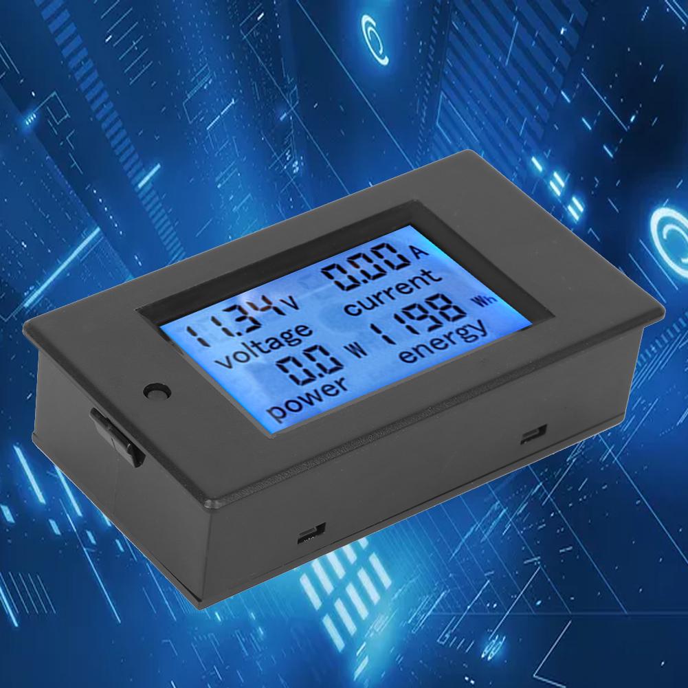 TSPZEM‑031 Voltmeter Ammeter DC Multi‑Function Digital Display LCD Current Meter Tester Detector