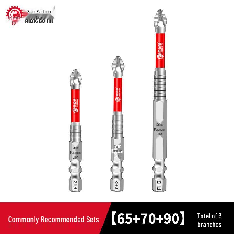 Magnetic Anti-Slip Phillips Head Bit Set for Electric Drill and Screwdriver