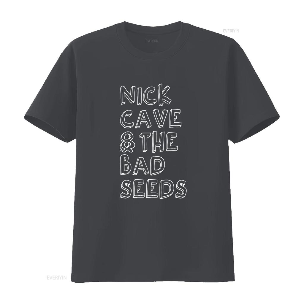 2017 Depop Nick Cave and the Bad Seeds Black Mens T Shirt All Sizes Available Vintage Washed Stylish Fashion Versatile