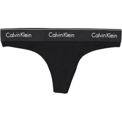 Letter Low Rise Thong Women Underwear Black 0000F3786E-6WA